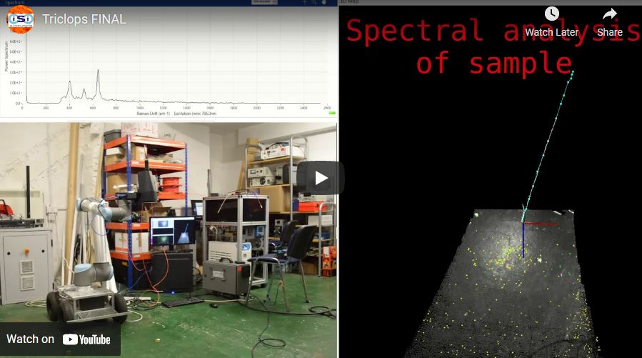 Demonstration of Stand-off Raman technology