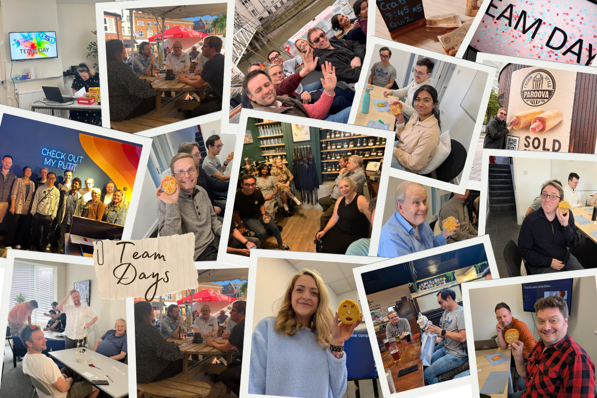 ISI and i3D team days out collage